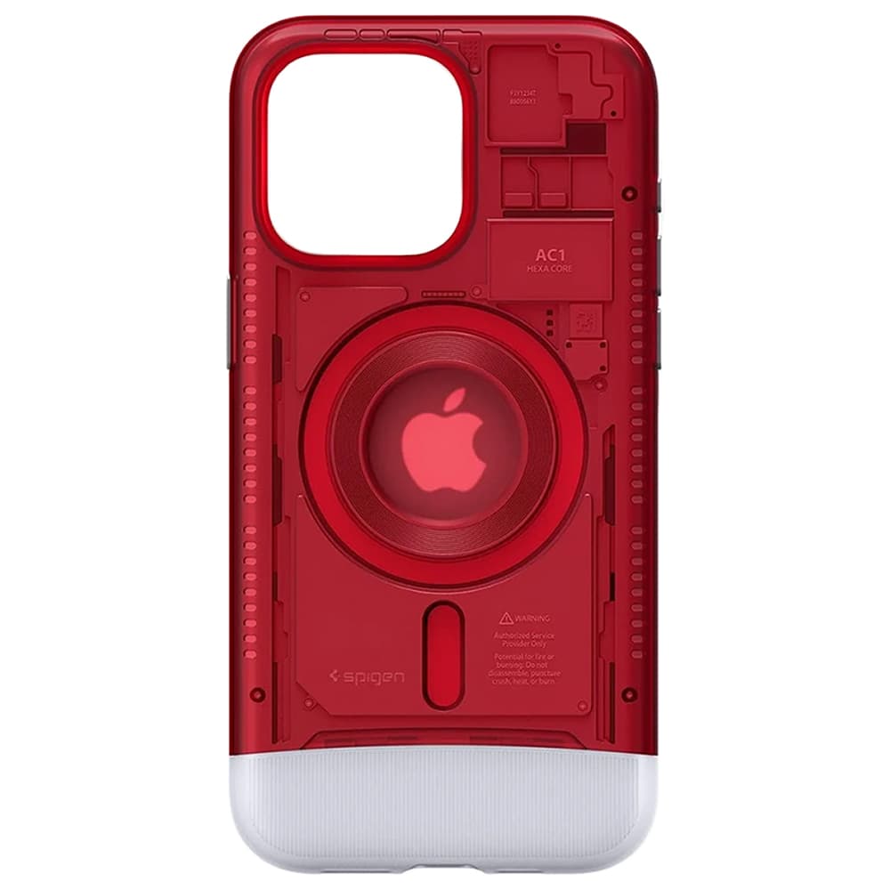 Apple Funda Iphone Pro Max Spigen Classic C1 Magfit ACS06609 Ruby