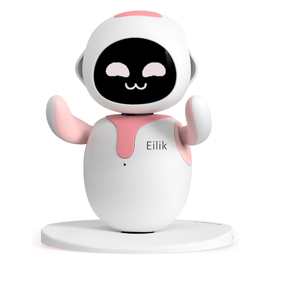 Eilik Robot Escritorio Interactivo Eilik Speaker Mic Sensor Rosa
