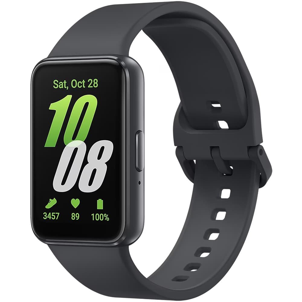 Samsung Smartwatch Galaxy FIT3 5ATM Gar Py Uy Arg Cinza