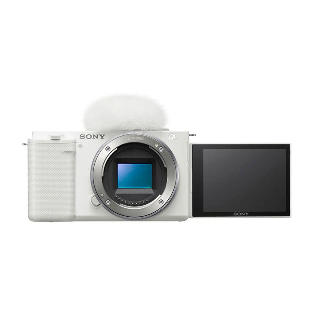 Camara Sony Alpha Zv E10 Pantalla White