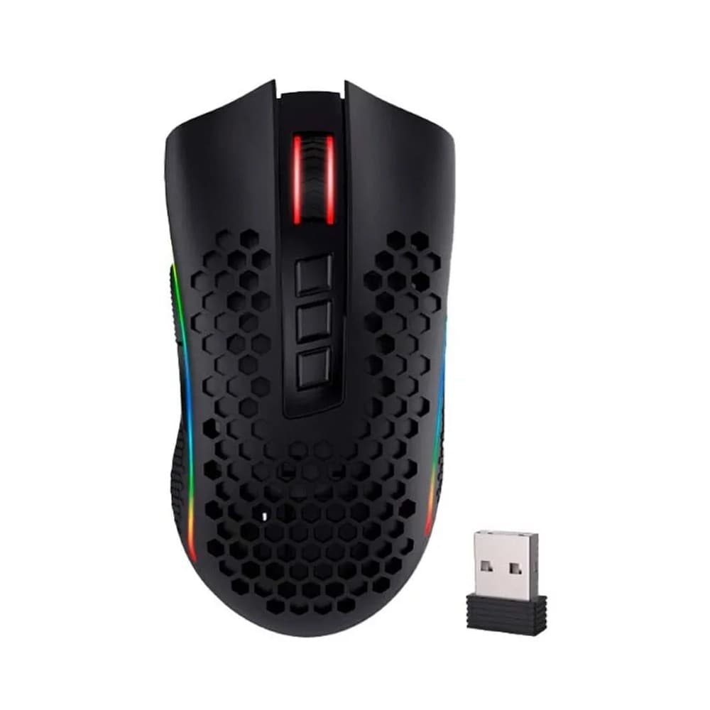 Acessório · Redragon Inalambrico Redragon M808 Ks Storm Pro Rgb 16000DPI Ajustable Preto