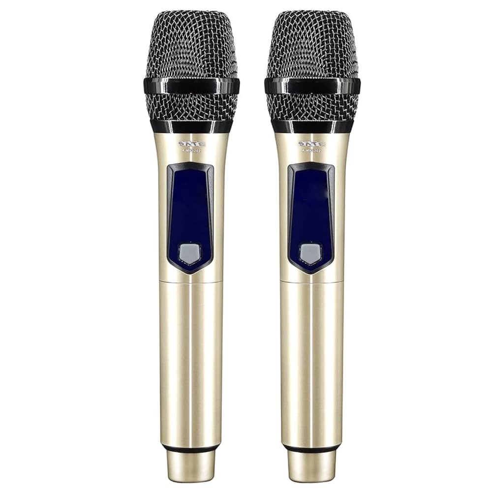 Satellite Microfono Sate Wireless Dourado