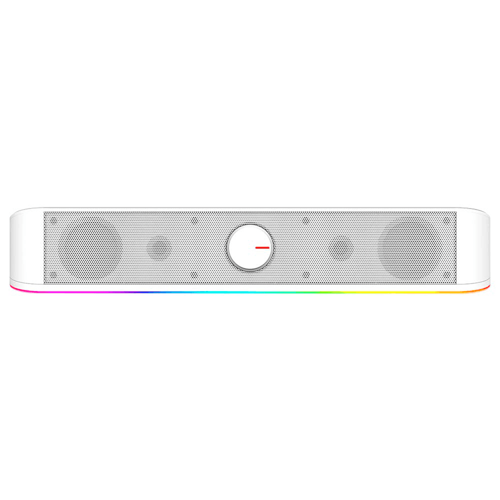 Redragon Soundbar Redragon Adeimus GS560W Rgb Usb Branco