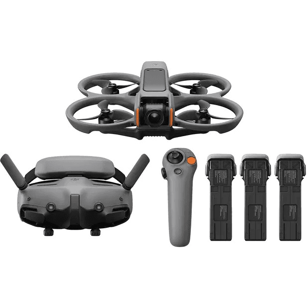 Dji Drone Dji Avata Fly More Combo Baterias Preto