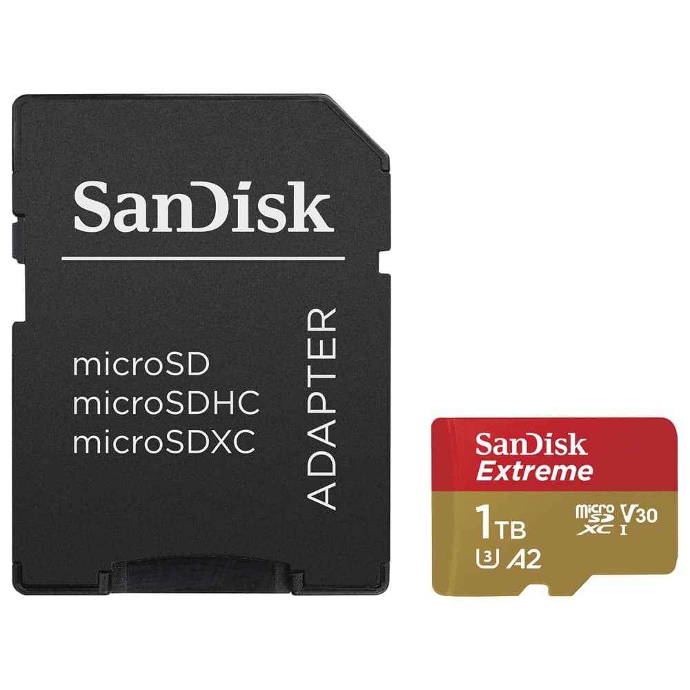 Sandisk Micro Sd Sandisk Extreme Mb U3 Adaptador 1T00 GN6MA 1024GB