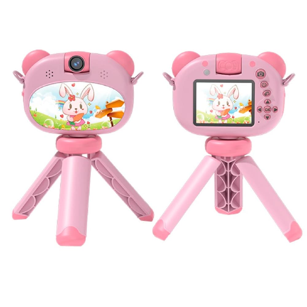 Satellite Camara Infantil Satellite DV1006 Tripode Rosa