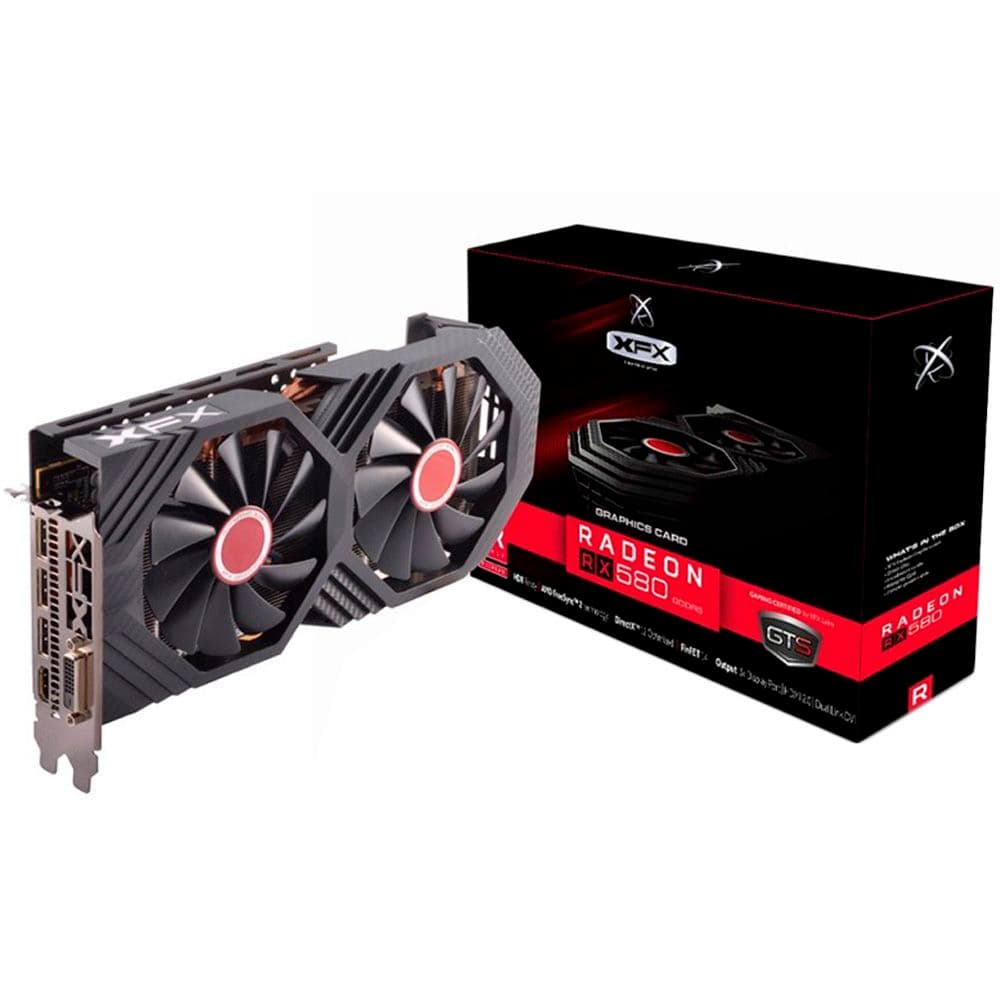 Asus Placa Video Xfx Readeon RX580 Gts Xxx GDDR5 8GB