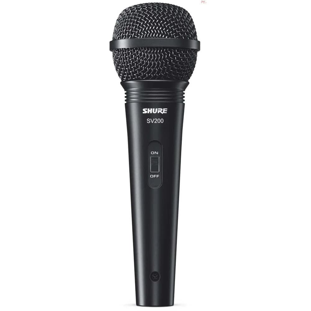 Shure Microfono Shure SV200 Cable Preto