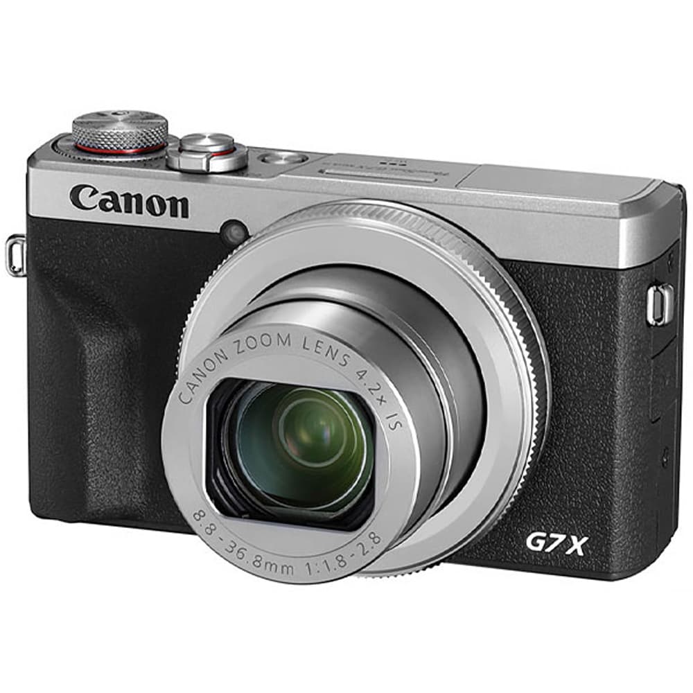 Camara Canon Powershot G7X Mark Iii 4K Wi Fi Bluetooth Silver