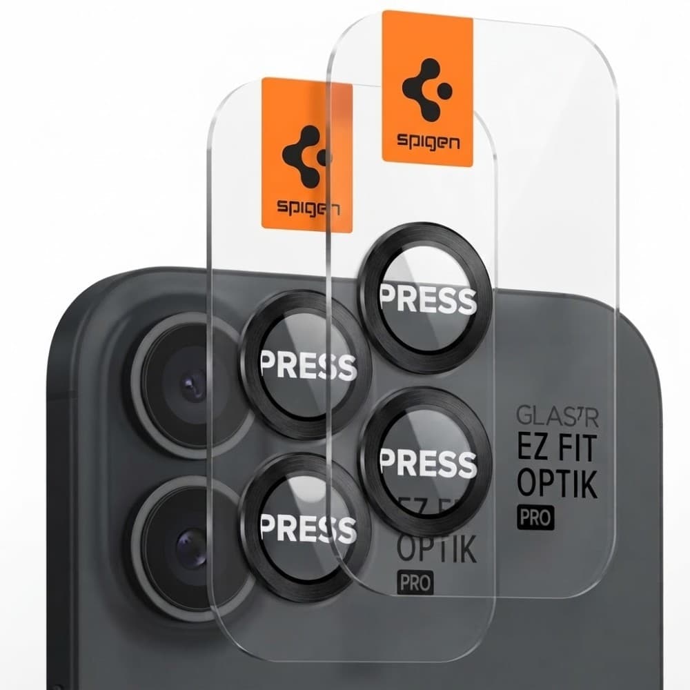 Apple Protector Camara Iphone Plus Spigen Optik Pro AGL07921 Preto