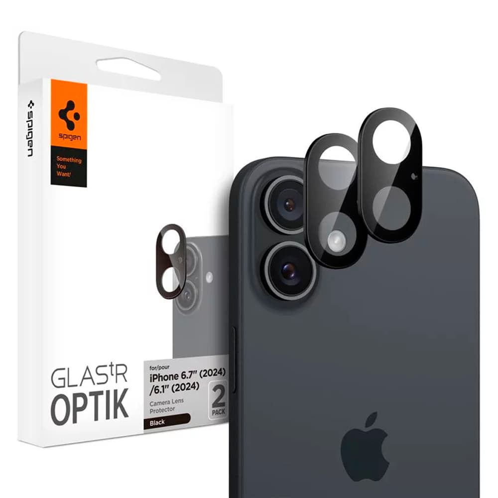 Apple Protector Lente Spigen Camara Iphone Plus Optik AGL07922 Preto