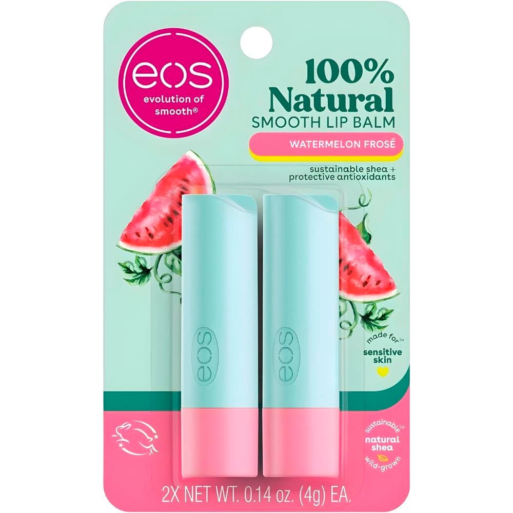 Eos Balsamo Lip Natural Watermelon Frose Cantidad BATOM