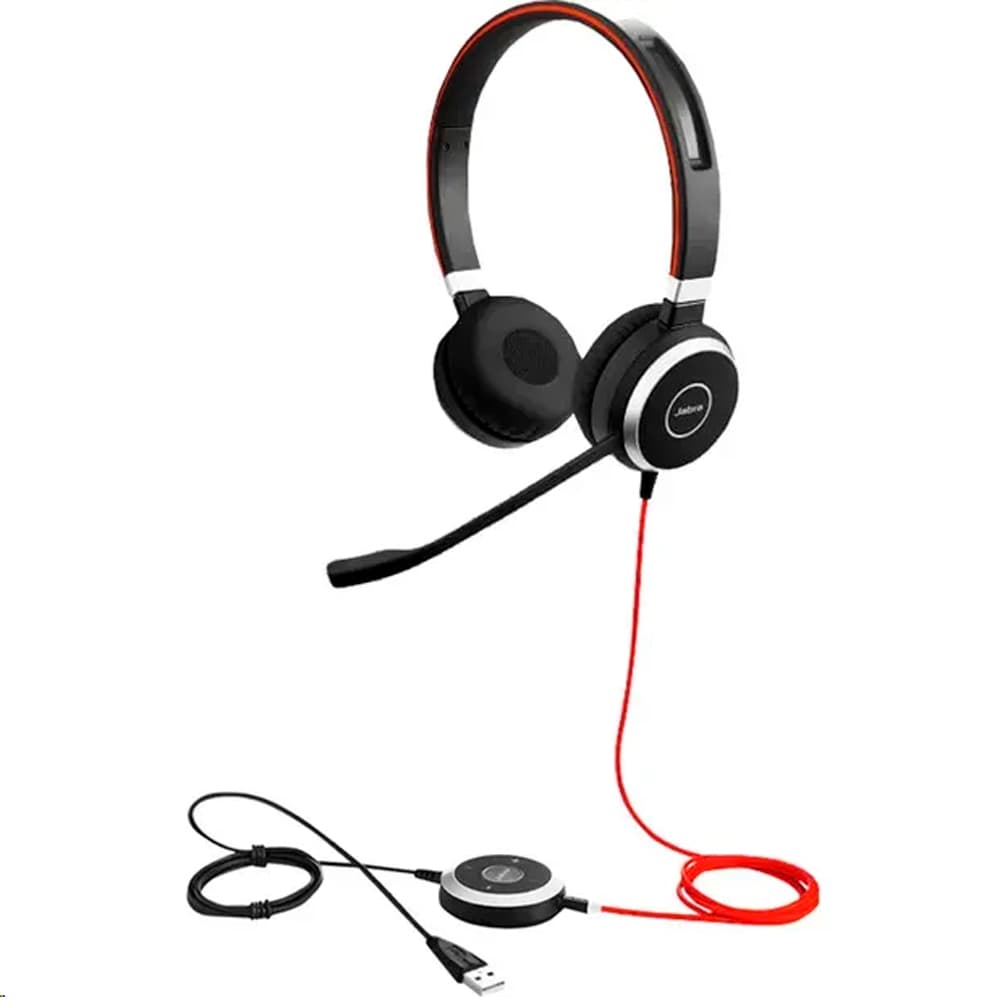 Jabra Auricular Jabra Gn Evolve HSC017 Stereo Usb Estuche Preto