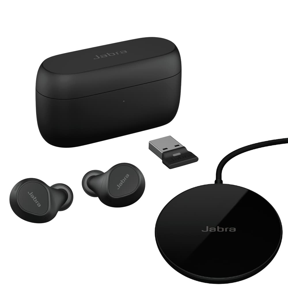 Jabra Auricular Jabra Gn EVOLVE2 Buds OTE140R Usb Uc Wireless Charging Pad Preto