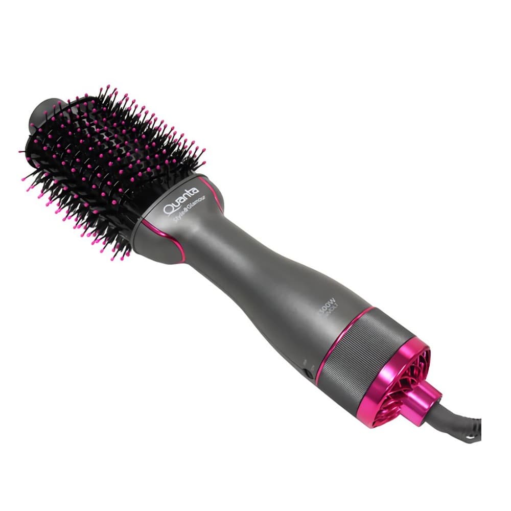 Quanta Cepillo Secador Quanta QTES6001N 1300W 2TEMP Bivolt Grat Rosa
