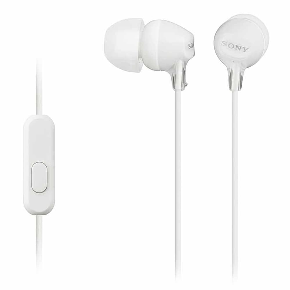 Sony Auricular Mdr EX15AP Mic Branco