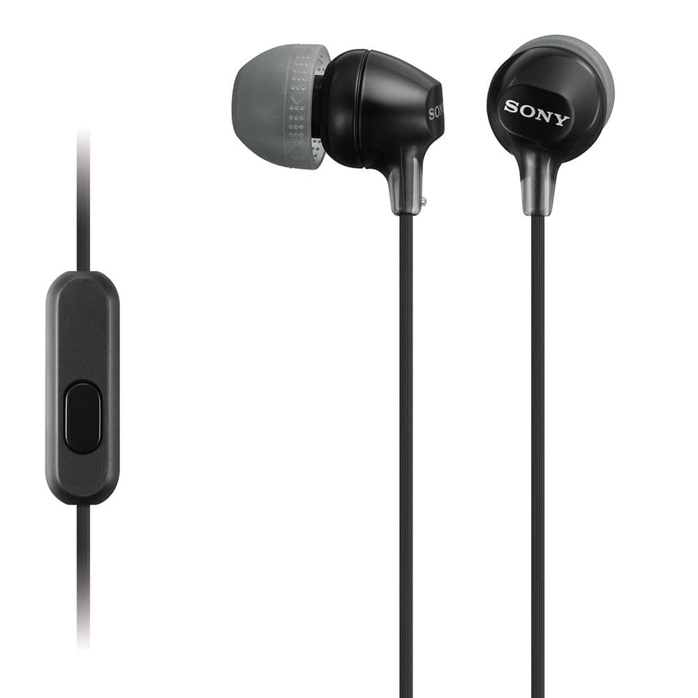 Sony Auricular Mdr EX15AP Mic Preto