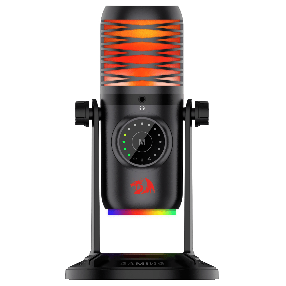 Redragon Microfono Redragon GM306 Stellaris Rgb Usb Preto
