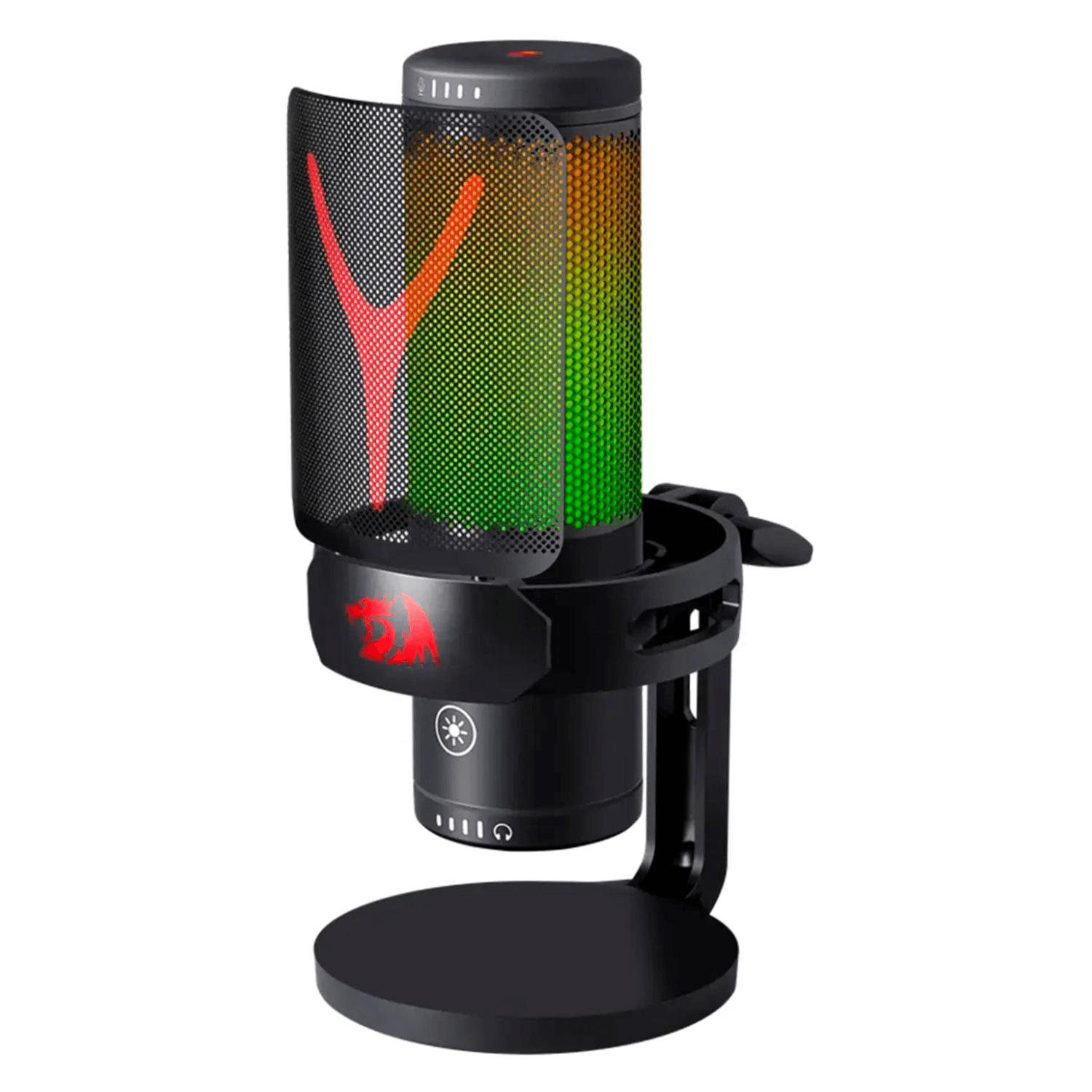 Redragon Microfono Redragon GM301 Fenris Rgb Usb Preto