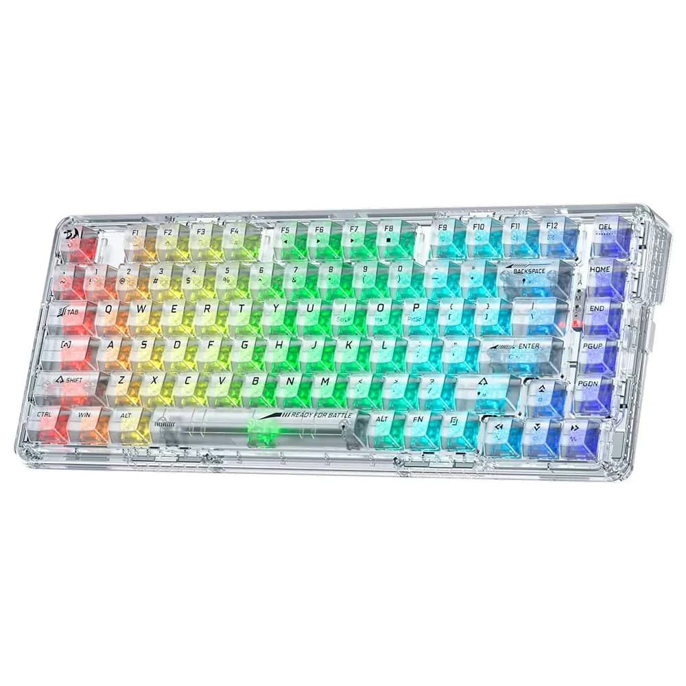 Acessório · Redragon Wireless Elf Pro K649CT Rgb Pro Eng Transparente