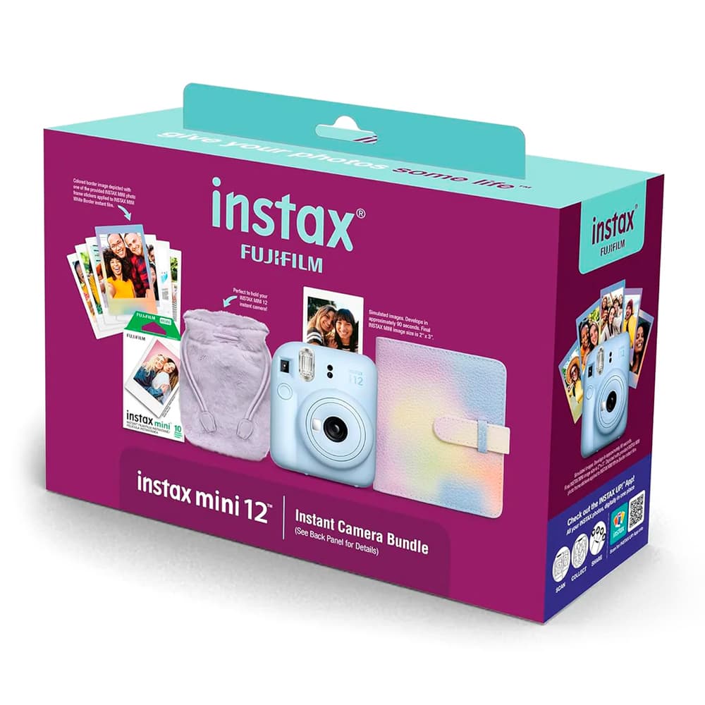 Camara Instantanea Fujifilm Instax Mini Holiday Bundle Pastel Blue Caja Fea