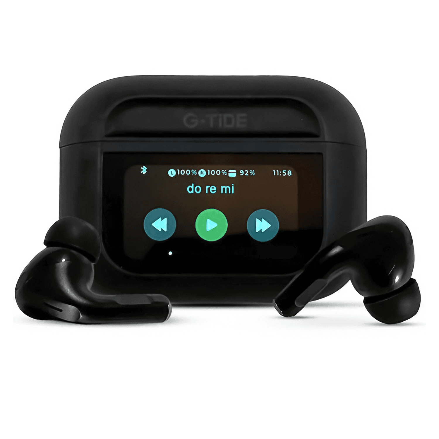 G-tide Auricular Inalambrico Tide Future Pod Wireless Mic Preto