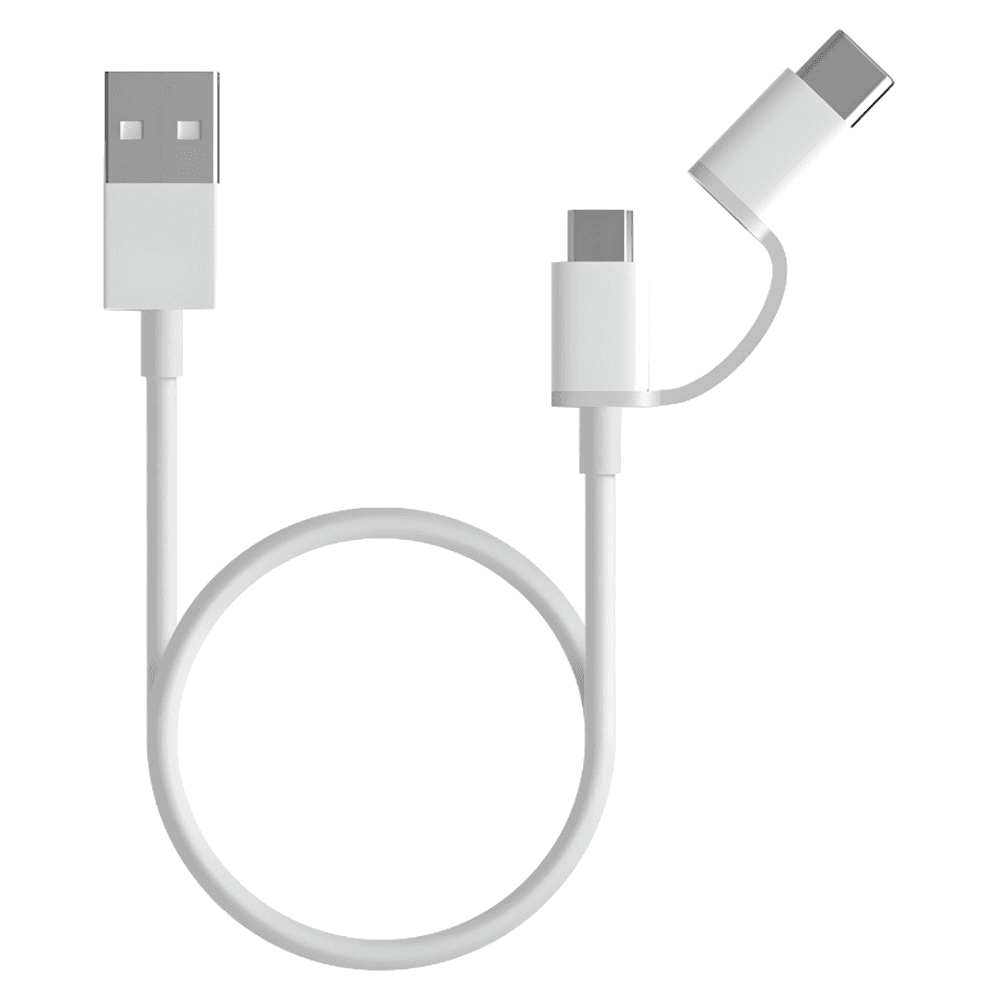 Xiaomi Cable SJX01ZM En Tipo Micro Usb 30CM Branco