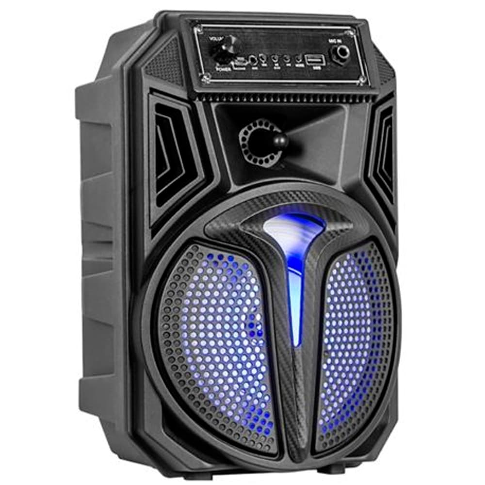 Generico Speaker Kolav S1203 Led 25W Usb Sd Fm Aux Preto