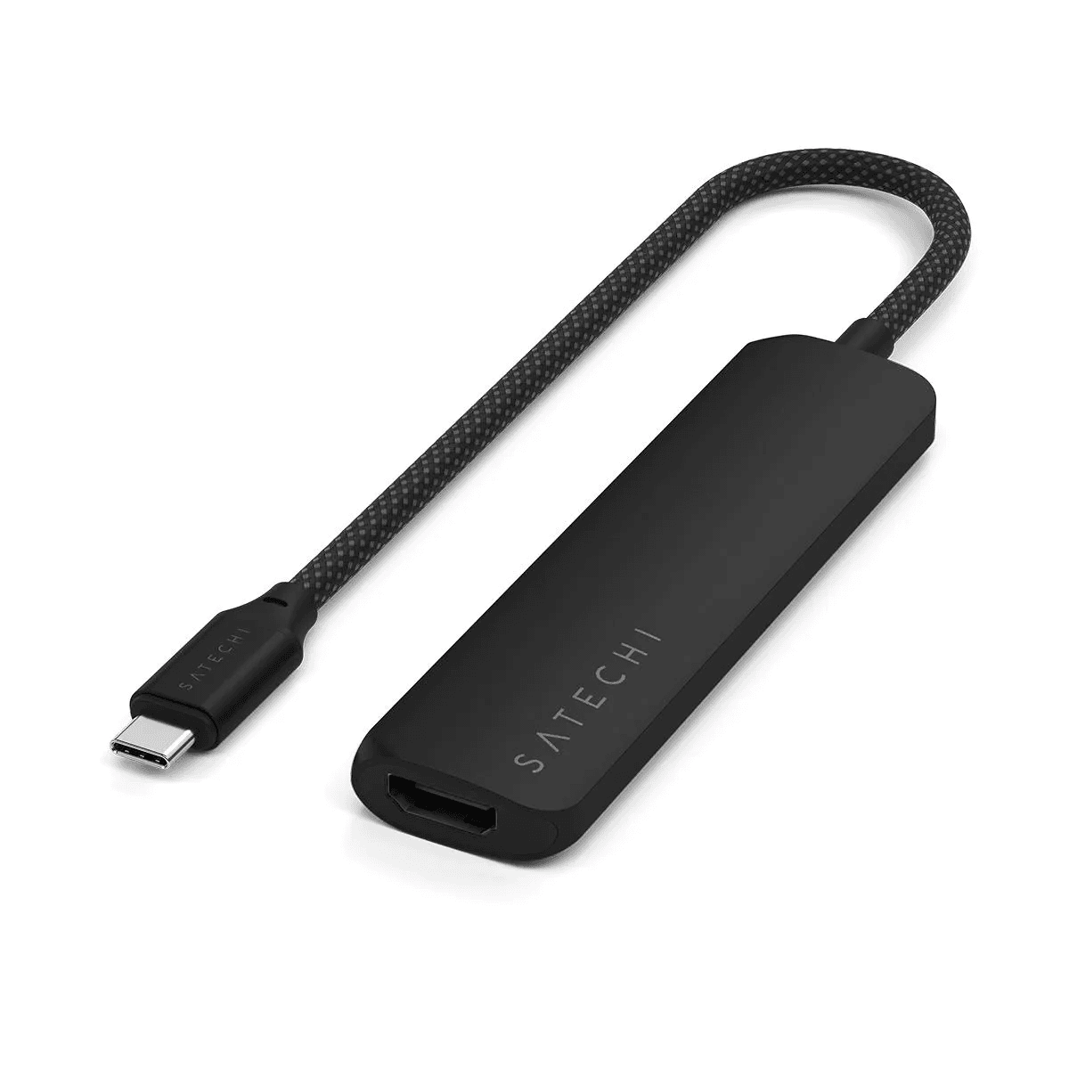 Satechi Hub Usb Satechi St P4SK En Slim Multiport Adapter 4K Preto