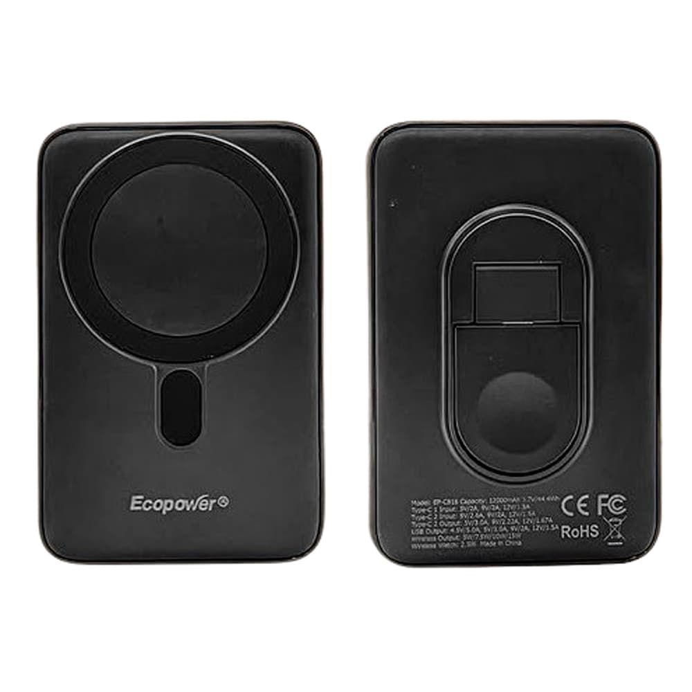 Ecopower Cargador Portatil Ecopower Ep C816 12000MAH Preto