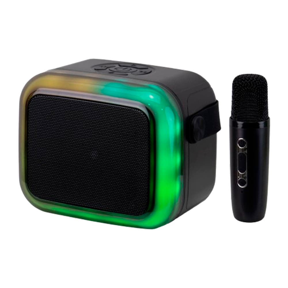 Ecopower Speaker Ecopower Ep Karaoke 7W Usb Mic Aux Preto