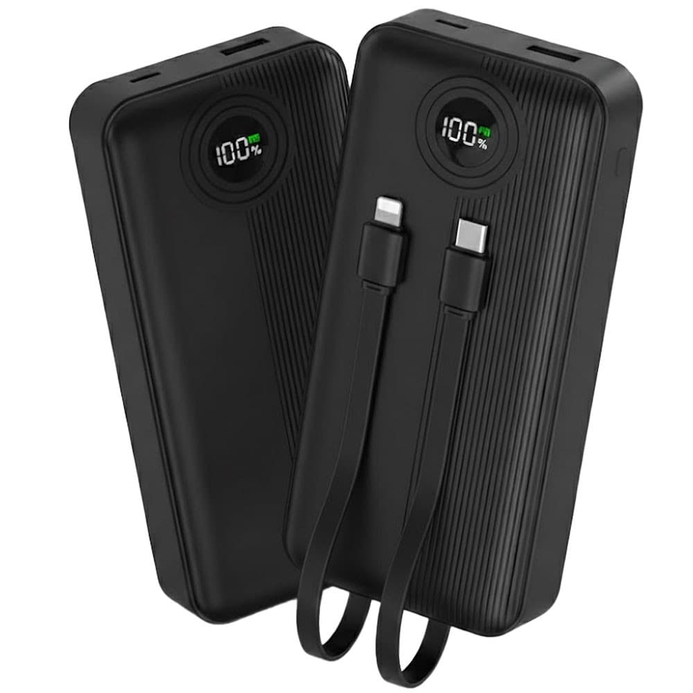 Ecopower Cargador Portatil Ecopower Ep C802 12000MAH Type Lightning Preto