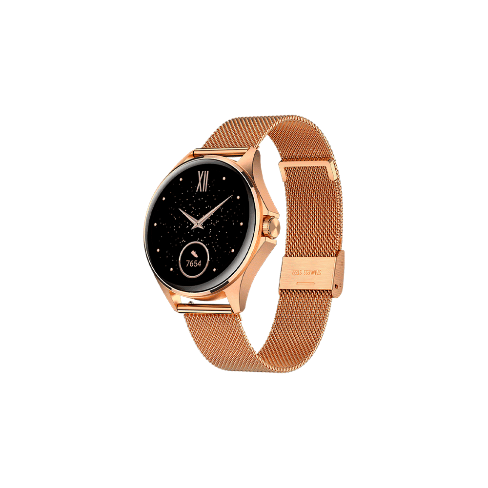 Ftx Smartwatch Ftx AM12 Rgrgs Rose Metal Dourado