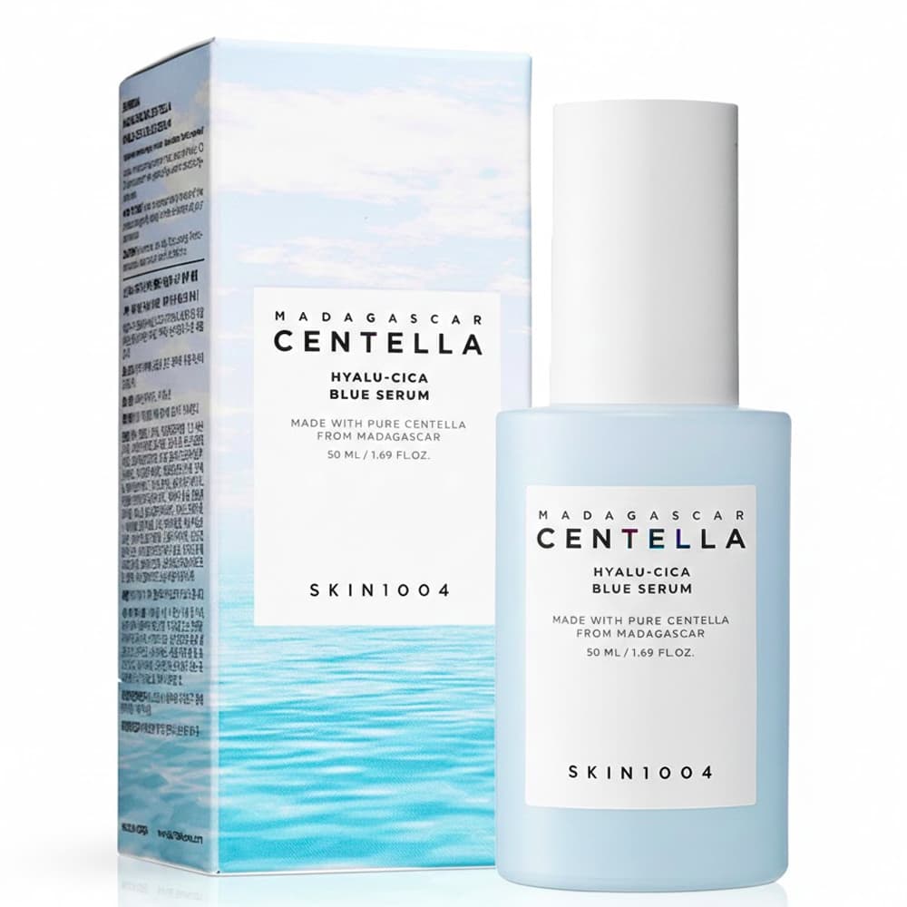 Skin1004 Facial Madagascar Cantella Hyalu Cica Blue SERUM