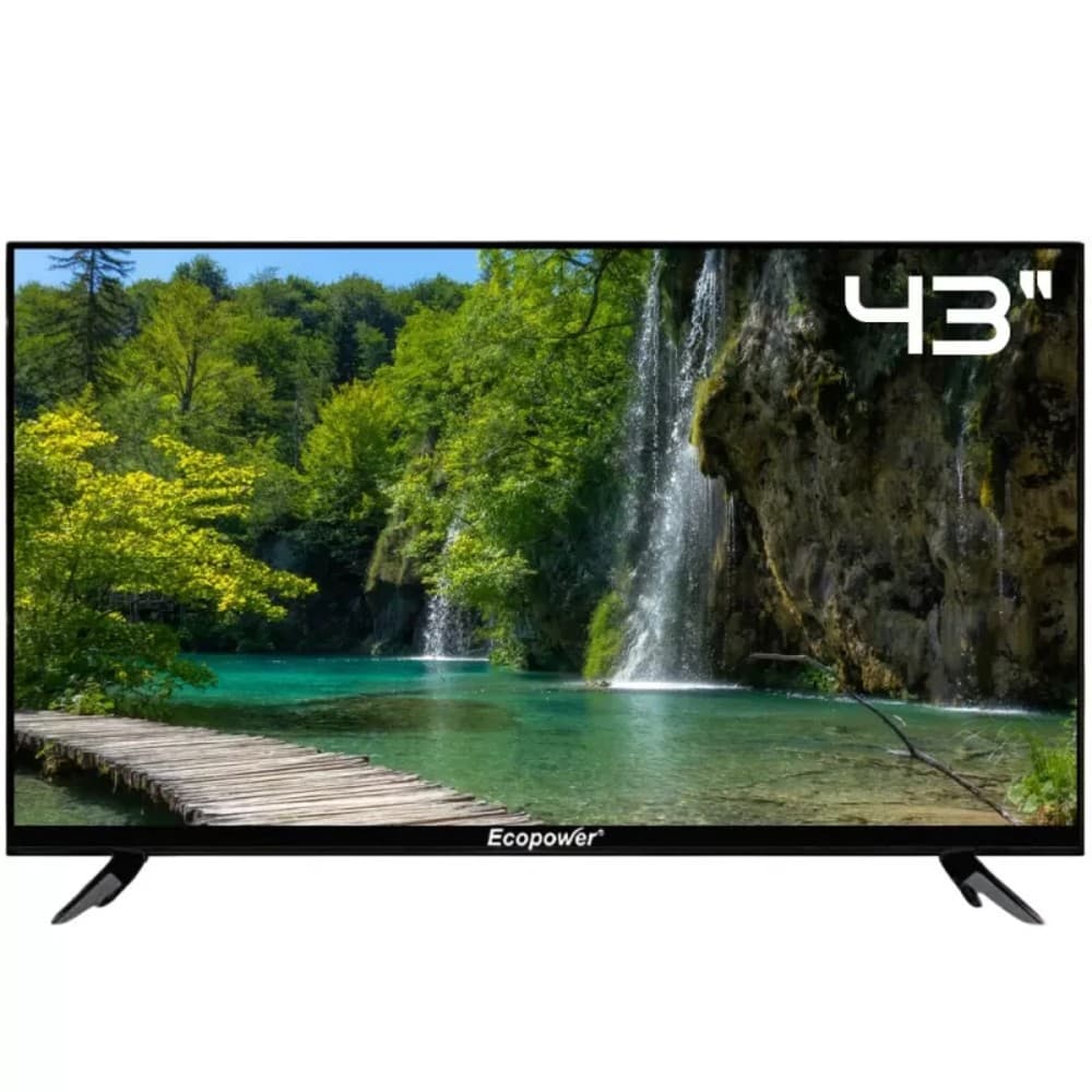 Ecopower Smart Tv Led Ecopower Ep TV043G 4K Google Tv Wi Fi Hdmi Usb Preto