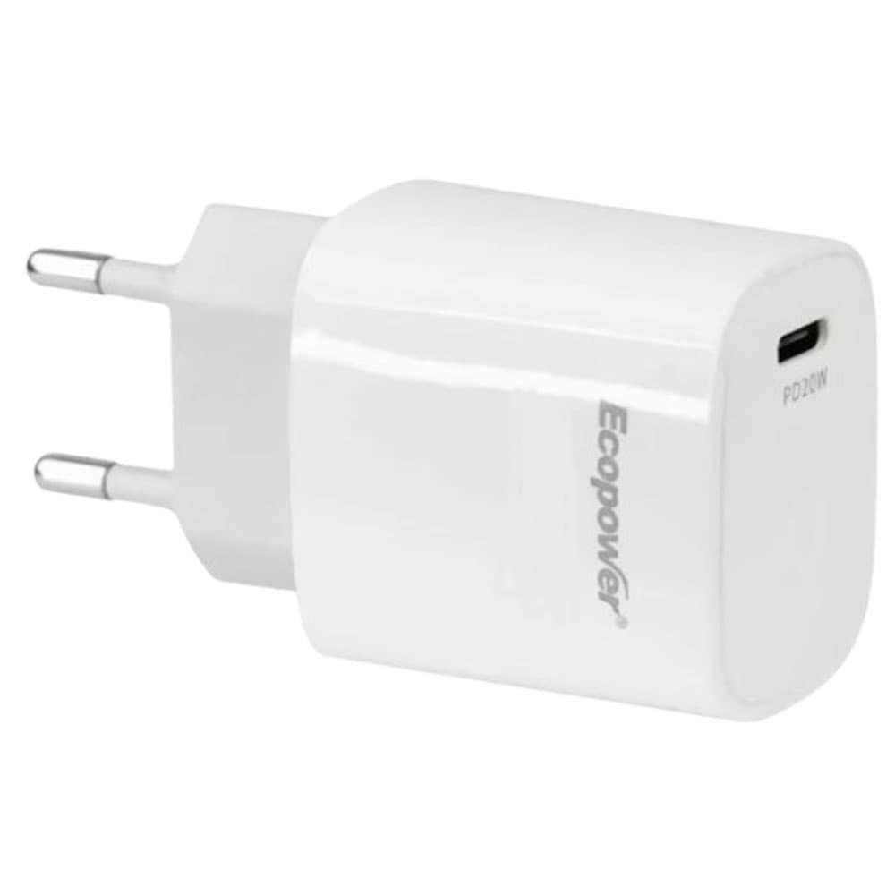 Ecopower Cargador Ecopower Ep Usb Usb 20W Branco