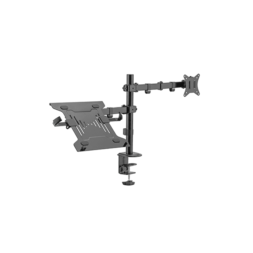 Ftx Soporte Articulado Monitor Ftx FTX66 C024ML 1MONITOR 9KG INC45O GIRO90 Preto