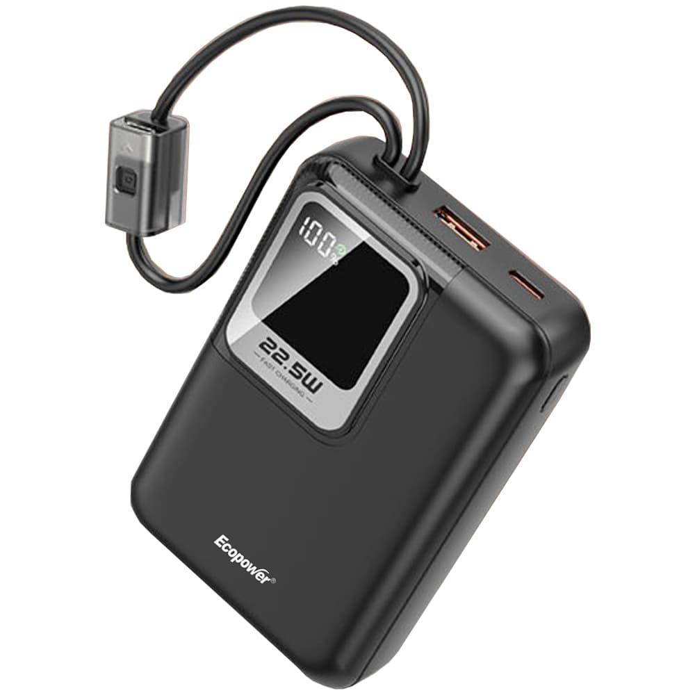 Ecopower Cargador Portatil Ecopower Ep C883 12000MAH Preto