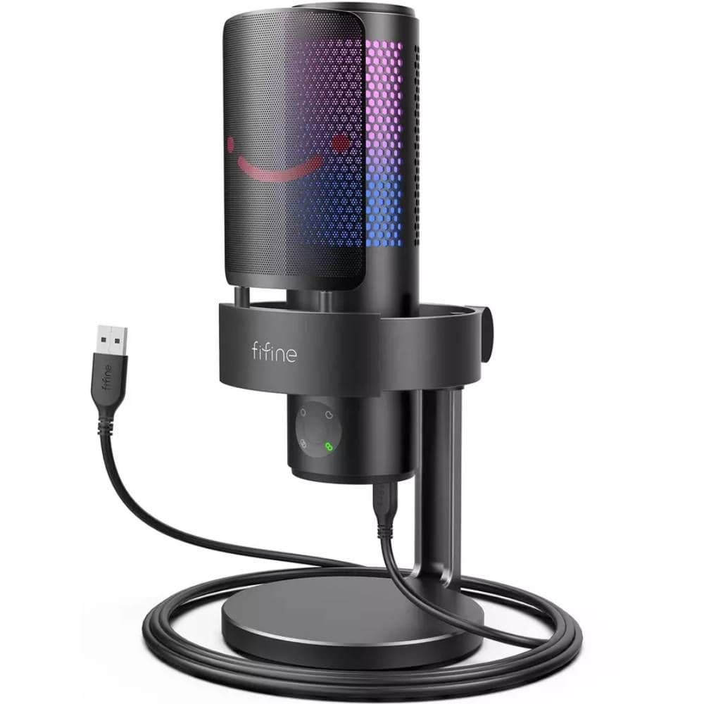 Fifine Microfono Fifine A9 Rgb Preto
