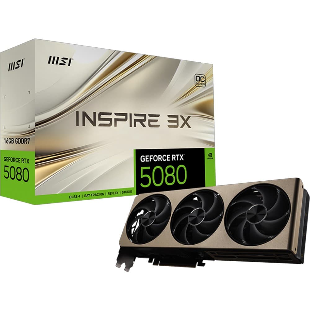 Msi Placa Video Msi Geforce Rtx Inspire 3X GDDR7 Oc 16GB
