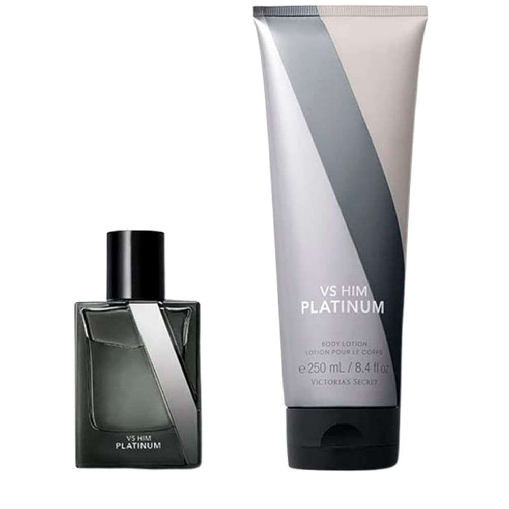 Secret Victoria Mini Fragancia Kit Vs Him Platinum