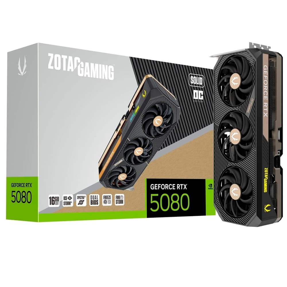 Zotac Placa Video Zotac Geforce Rtx GDDR7 Solid Oc 16GB