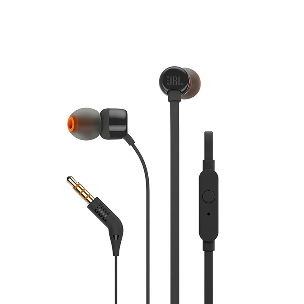 Jbl Auricular Tune T110 Jack Microfono Preto