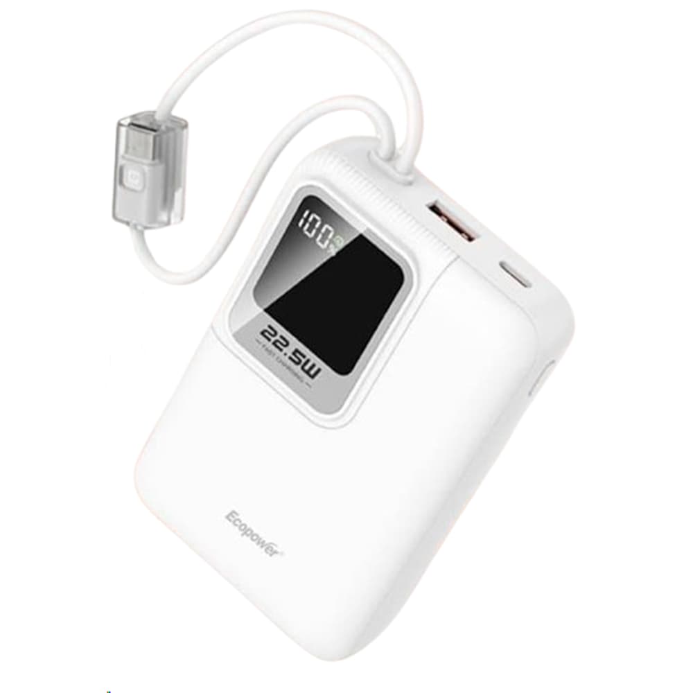 Ecopower Cargador Portatil Ecopower Ep C885 22000MAH Branco