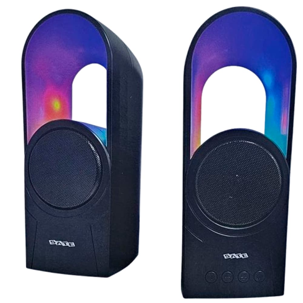 Satellite Speaker Satellite As Bt Rgb Aux Usb Preto