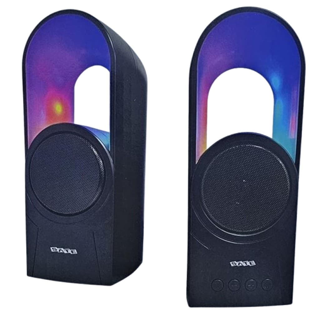 Satellite Speaker Satellite As Bt Rgb Aux Usb Preto