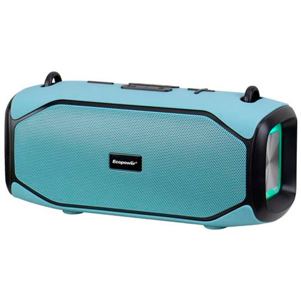 Ecopower Speaker Ecopower Ep Rgb Usb Sd Auxiliar Azul