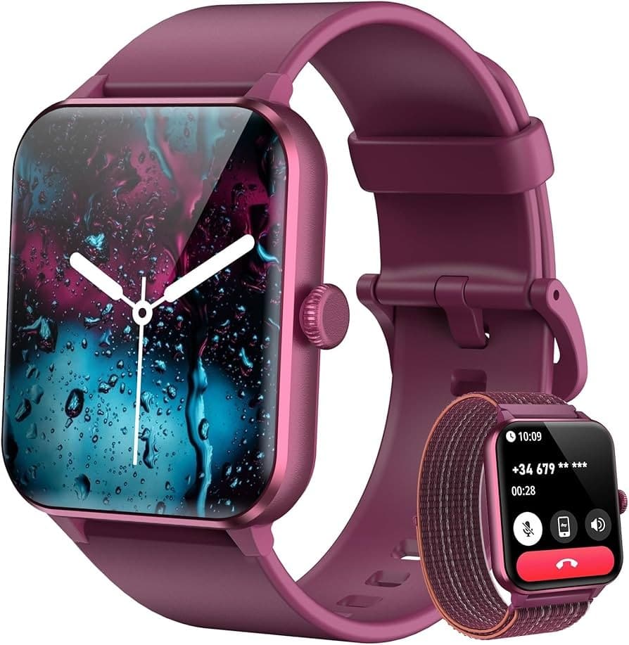 Blackview Reloj Smart Blackview R50 Wine Claret Vermelho