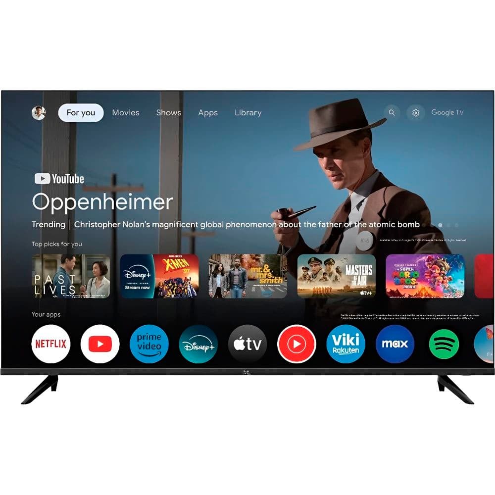 Mtek Tv Smart Led Mtek MKQ55FSGU Uhd 4K Hdmi Google Tv Blt 3XHDMI