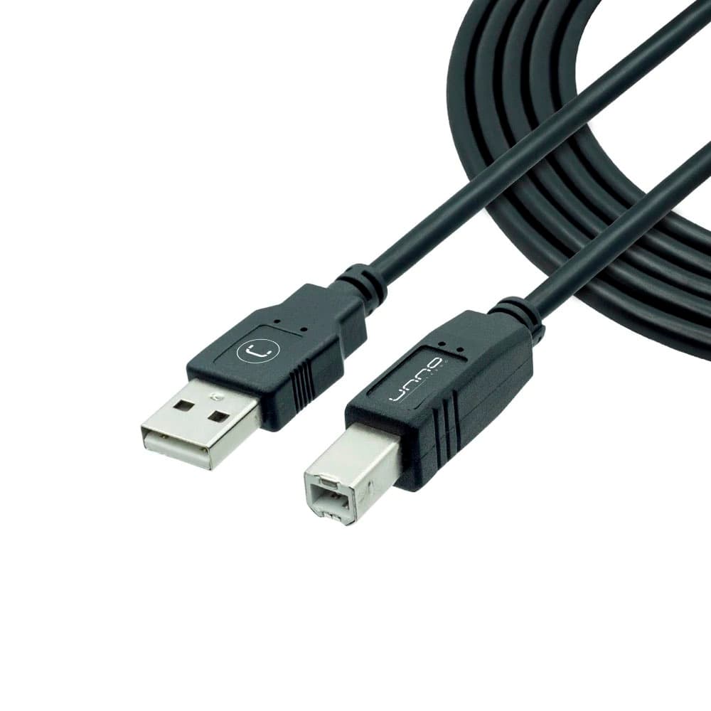 Unnotekno Cable Impresora Unno Tekno CB4007BK 3M Preto